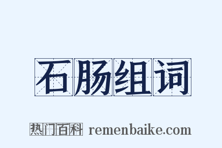 石肠组词是什么意思的图片